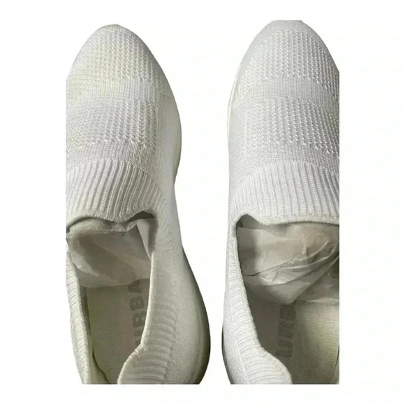 J Slides White Knit Slip-on new in box - Picture 4 of 7